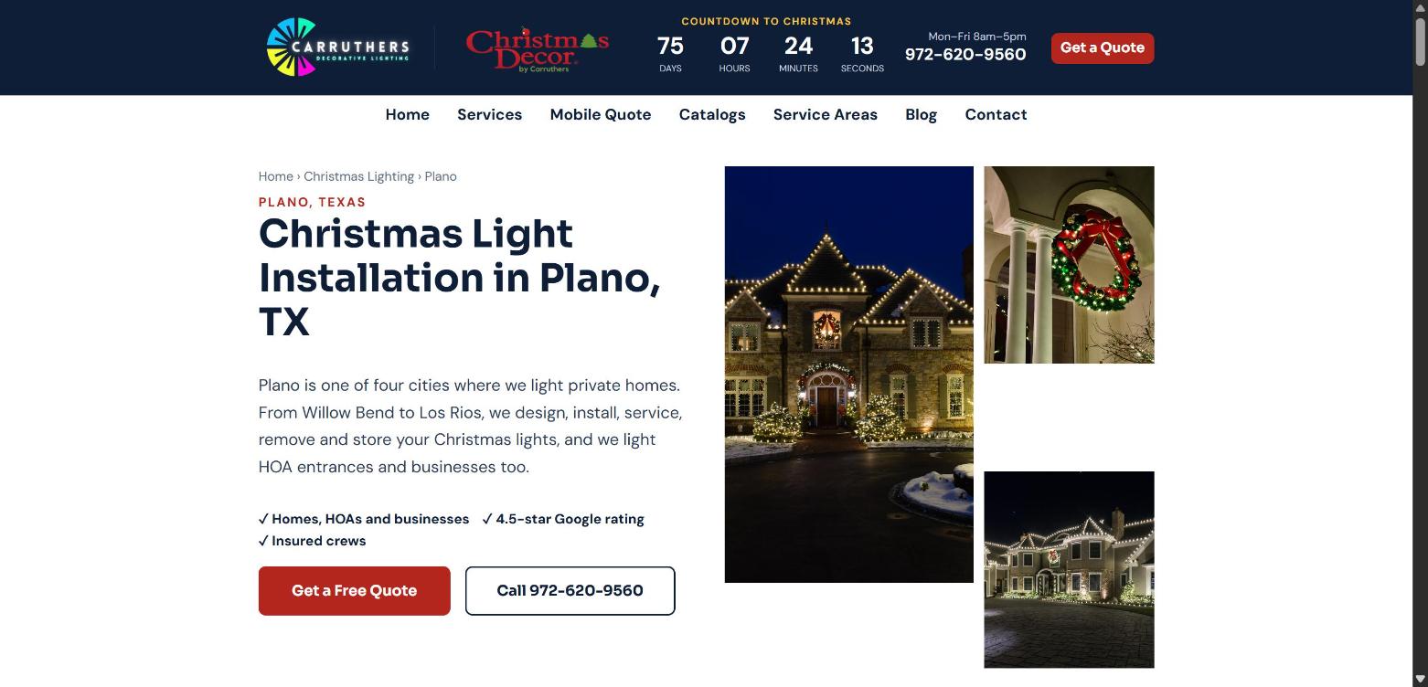 Christmas Decor Dallas