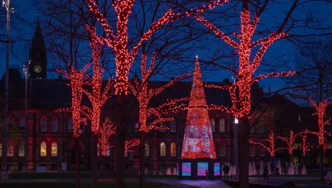Christmas Decor by Curb Infusion - Holiday Lighting Installers - Boston - Cape Cod - South Shore - Metro West - Massachusetts - Twinkly Pro - App-Based Lighting Page - 3