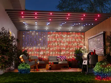 Celebrate Independence Day with 4th of July Lighting