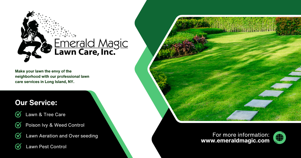 Emerald Magic Lawn Care - Logo