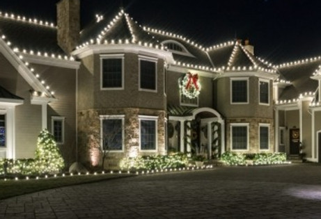 Holiday & Christmas Sof White Lights - Outdoor Lighting Designs
