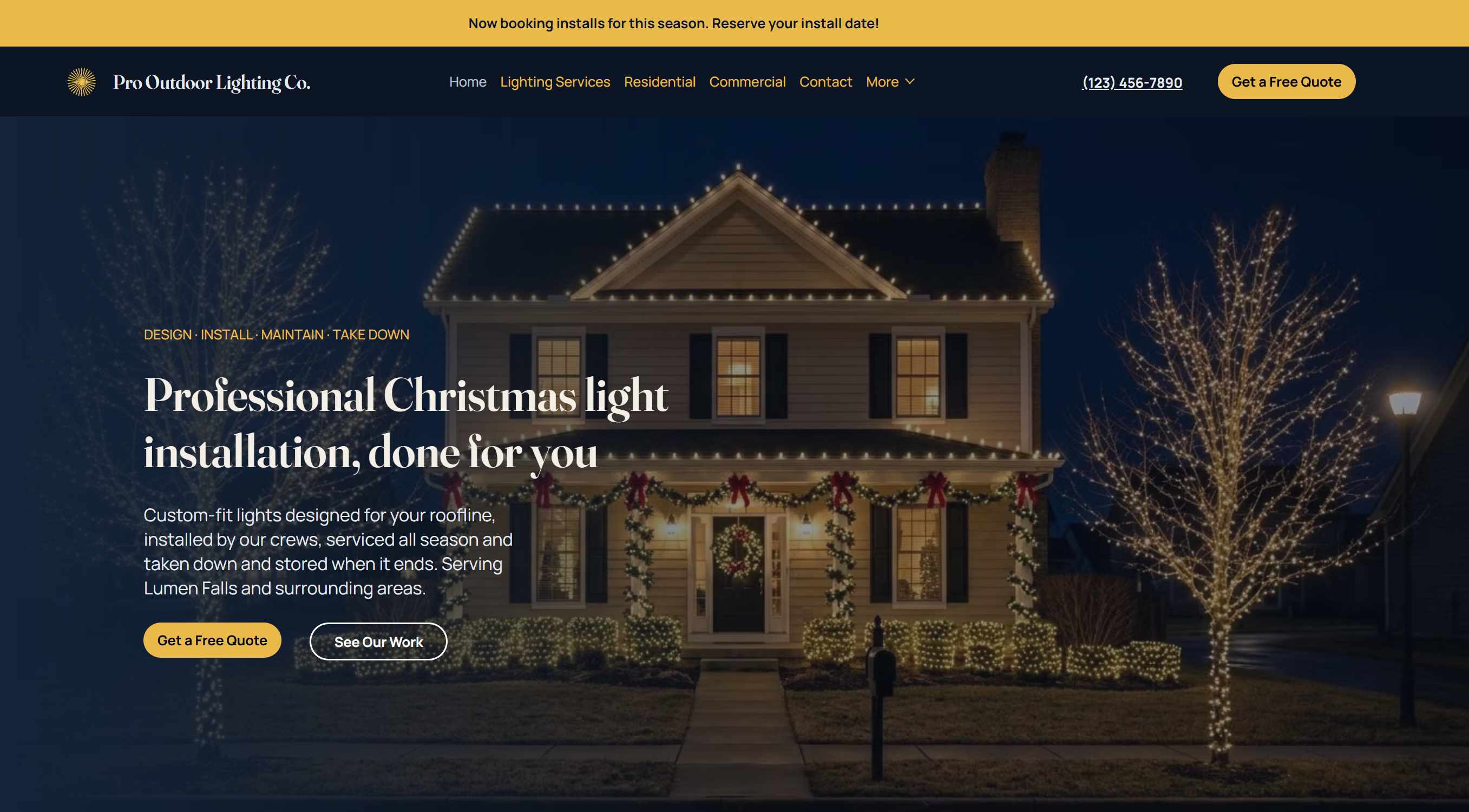 Outdoor & Holiday Lighting Company