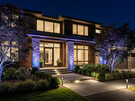 App controlled color landscape lighting