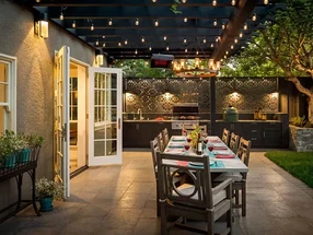 Decor Smart of New Jersey Bistro Lights Installed - Gallery - 3