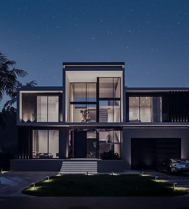 Sunny Isles Beach modern residence rendering - Sunny Isles Beach, FL