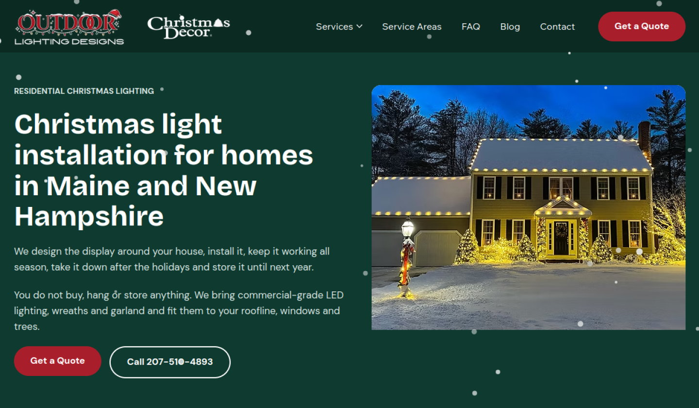 Outdoor Lighting Designs website gallery