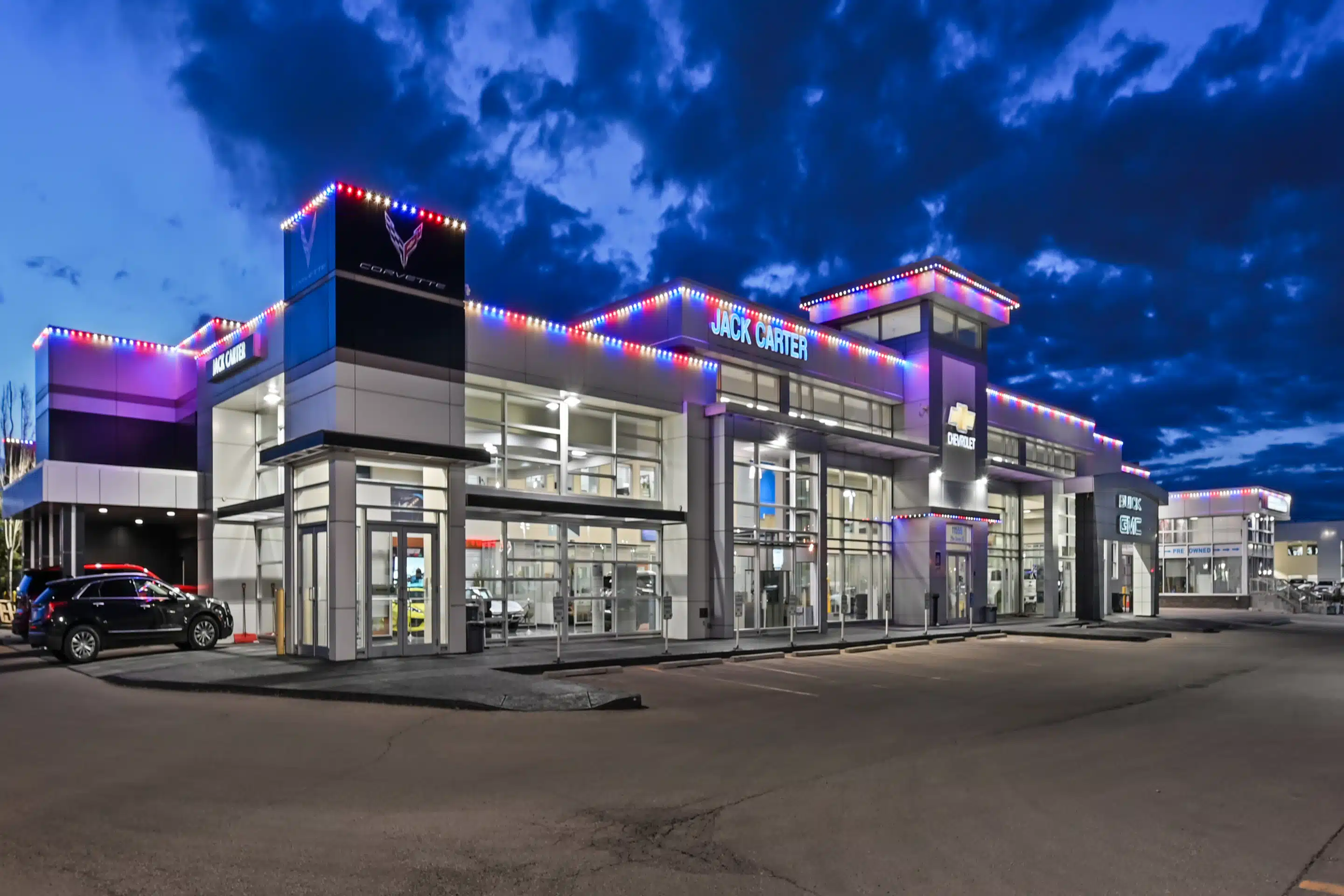 Car Dealership Lighting | Gemstone Lights | Outdoor Lighting Designs