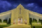 Church Christmas Lights - Carruthers - Dallas, Texas