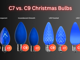 C7 Bulbs vs. C9 Bulbs - The Differences
