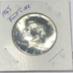 1965 - 40% half dollar - Circulated