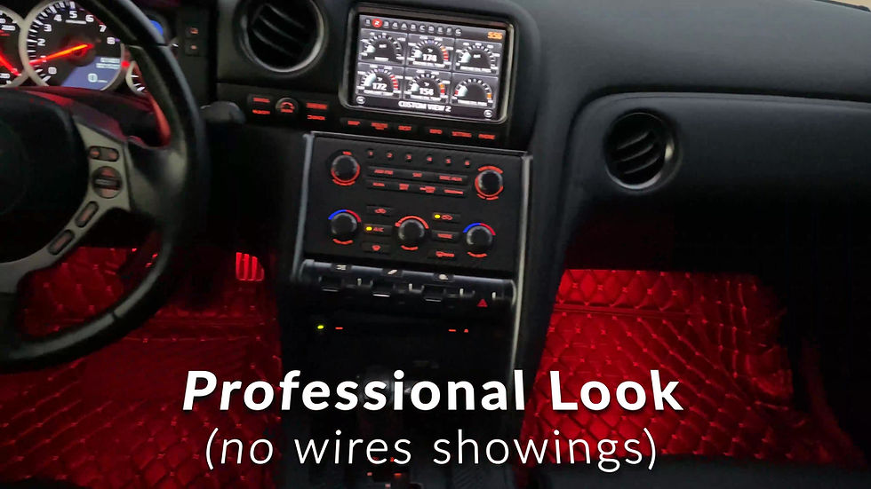 Thumbnail: Universal LED Footwell Lighting Kit (Direct Wire)