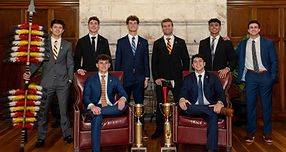 * √ DLP - BROTHERHOOD CHAPTER LEADERS - Officers - 8 total (2 seated, 6 standing - w_ spear and axe) - DSC01152 SMILE().jpg