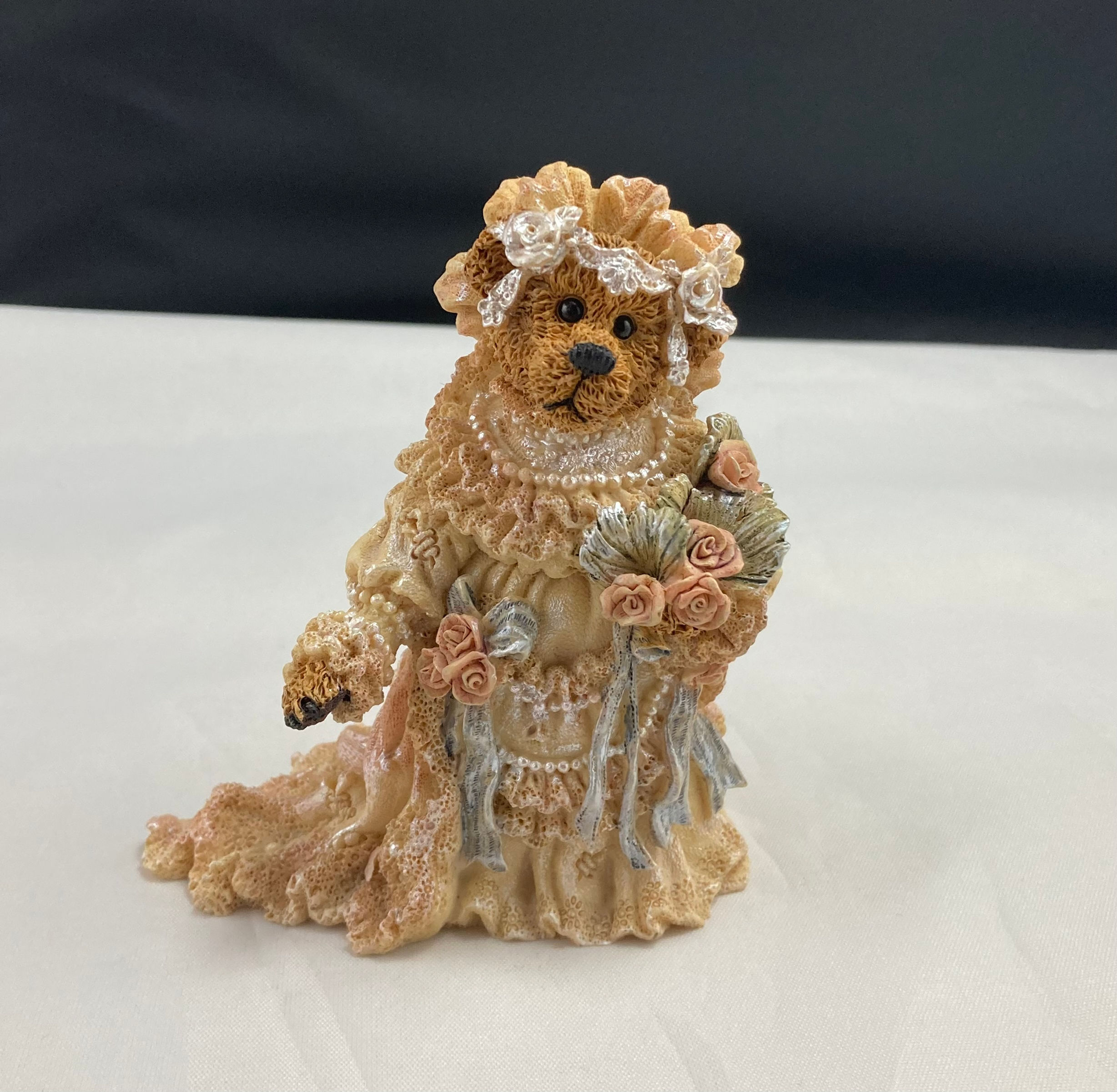 boyds bears bride figurine front view