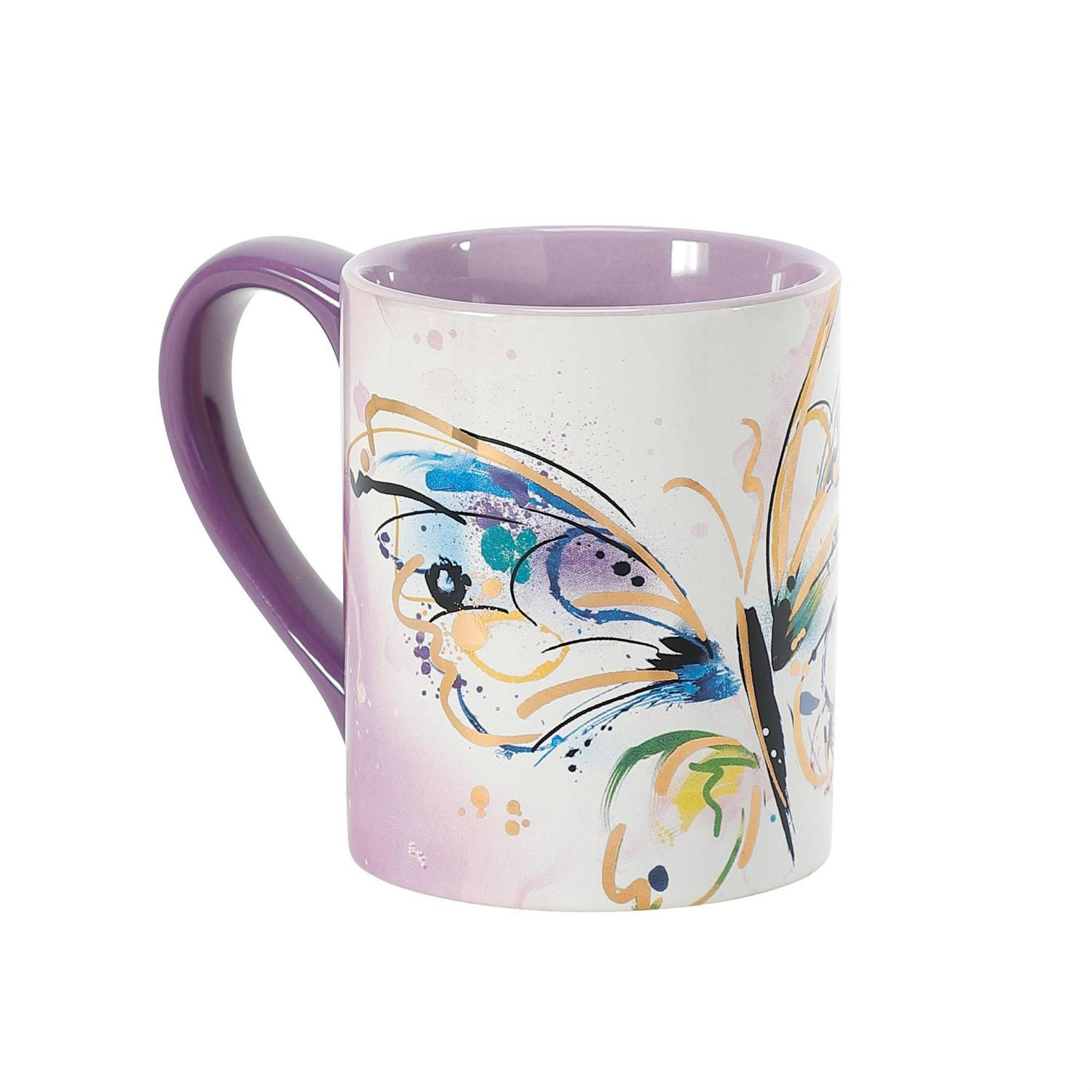 Butterfly Mug front view