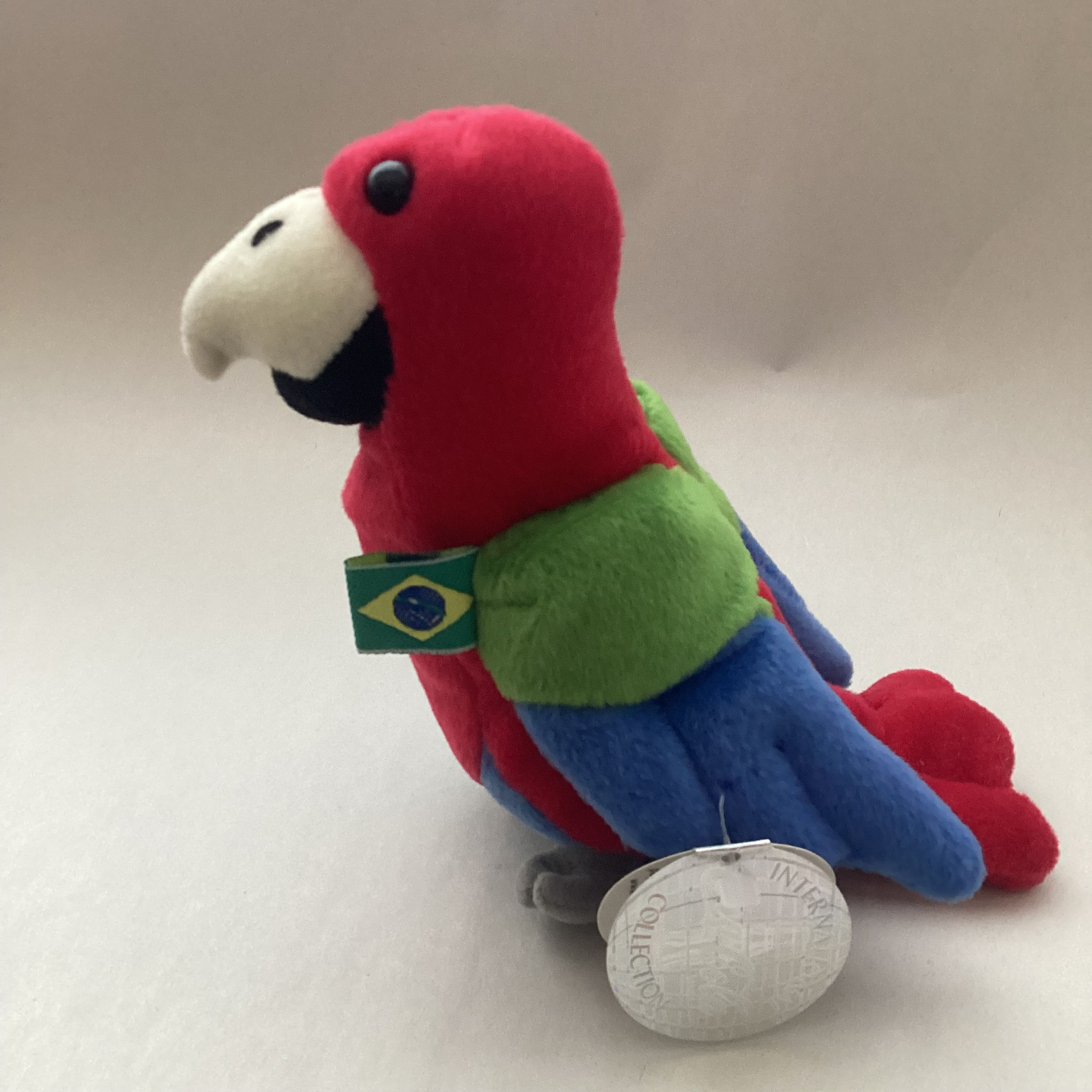 Cavanagh Coca-Cola Plush - Barrot the Coke Parrot Representing Brazil 0229