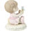 Thumbnail: precious moments growing in grace Brunette Age 2 girl figurine rear view