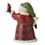 Thumbnail: Santa's Feathered Friend jim shore santa with cardinal figurine rear view