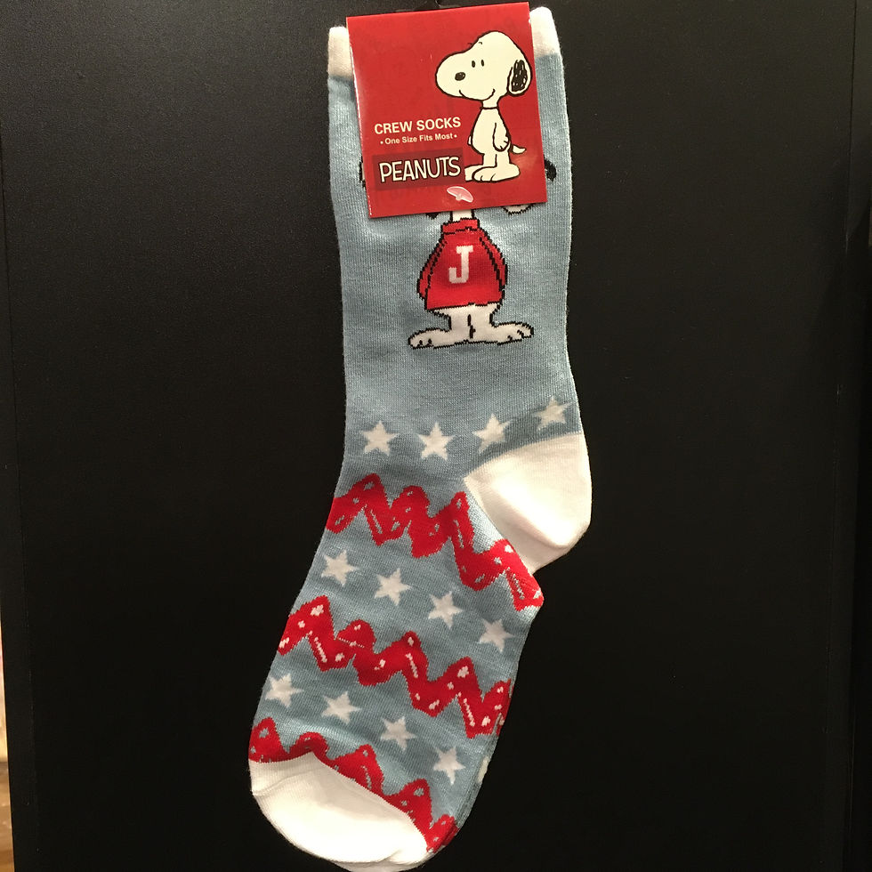 Joe Cool Snoopy Crew Socks
