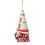 Thumbnail: Nordic Noel Gnome with heart wreath ornament side view