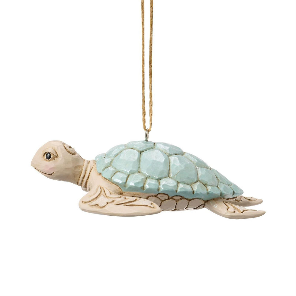 Thumbnail: sea turtle ornament side view