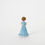 Thumbnail: Brunette Age 6 Grow Up Girls figurine rear view
