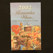 2002 Remember When Kardlet front cover view