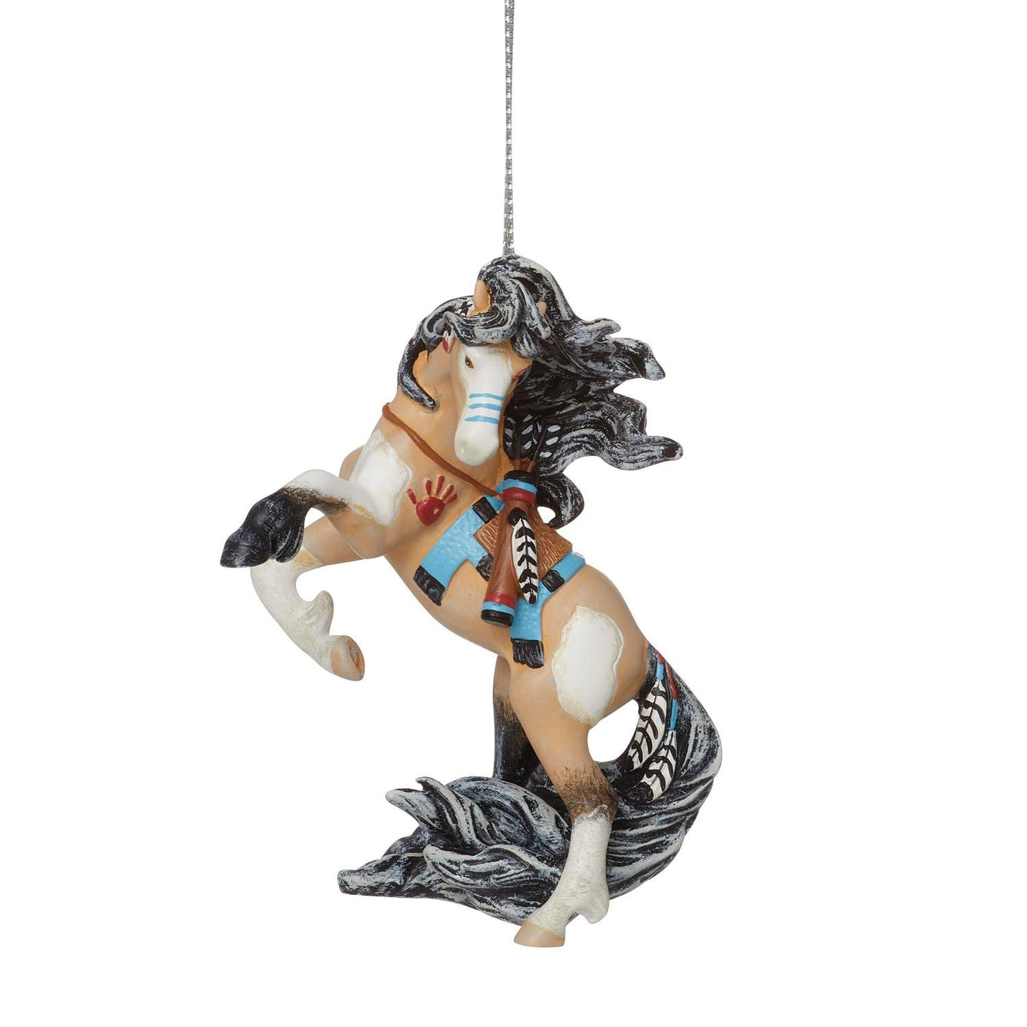 trail of painted ponies Lakota horse ornament front view