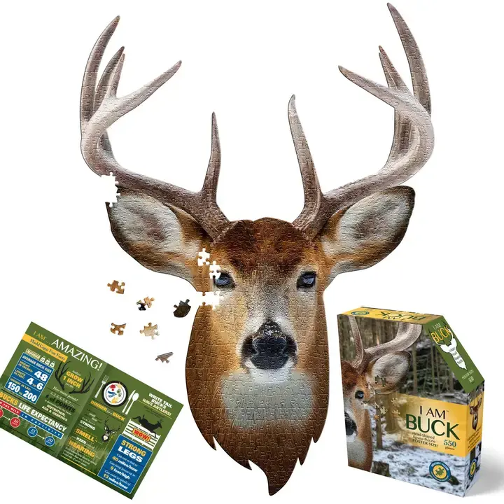 Thumbnail: i am buck puzzle front image