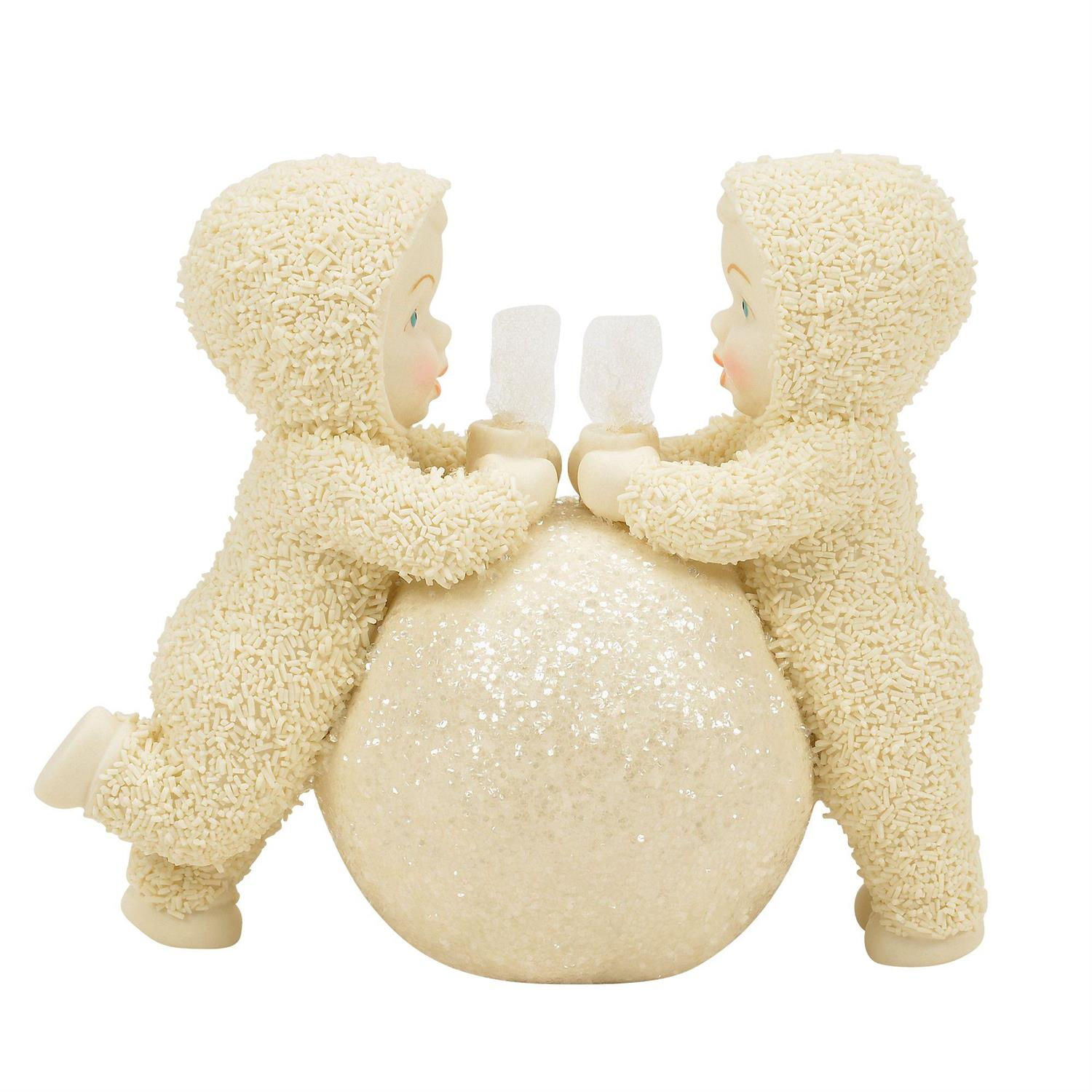 snowbabies figurine front view