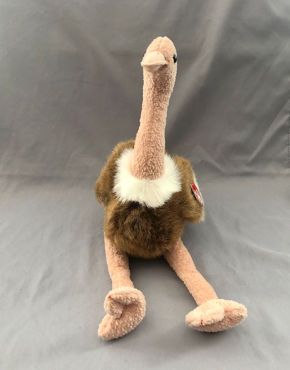 Thumbnail: Stretch the Ostrich plush animal front view