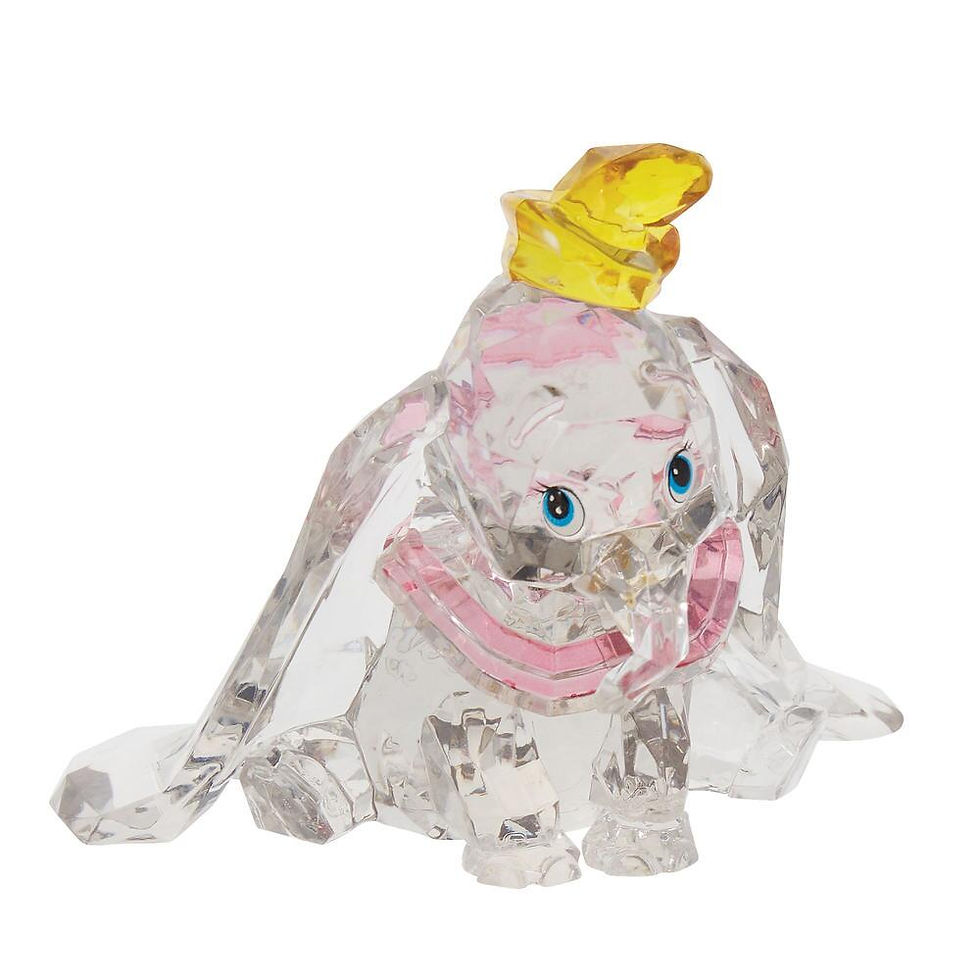 Dumbo Facets figurine right front view