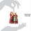 Thumbnail: Highland Glen Santa & Mrs. Claus Ornament scale image