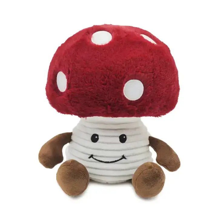 plush Mushroom Warmies front view