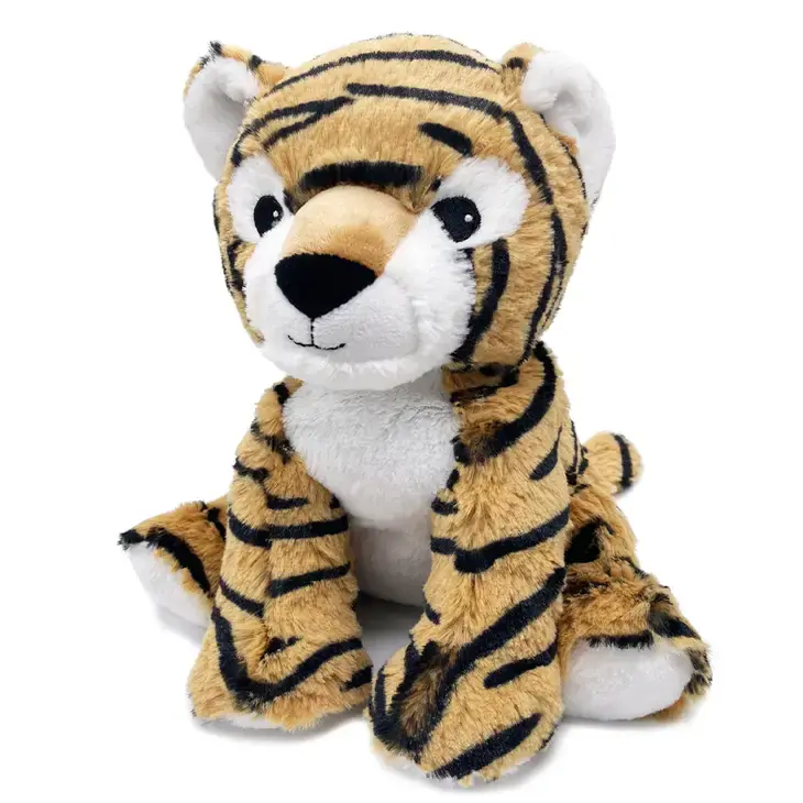plush tiger warmies front view