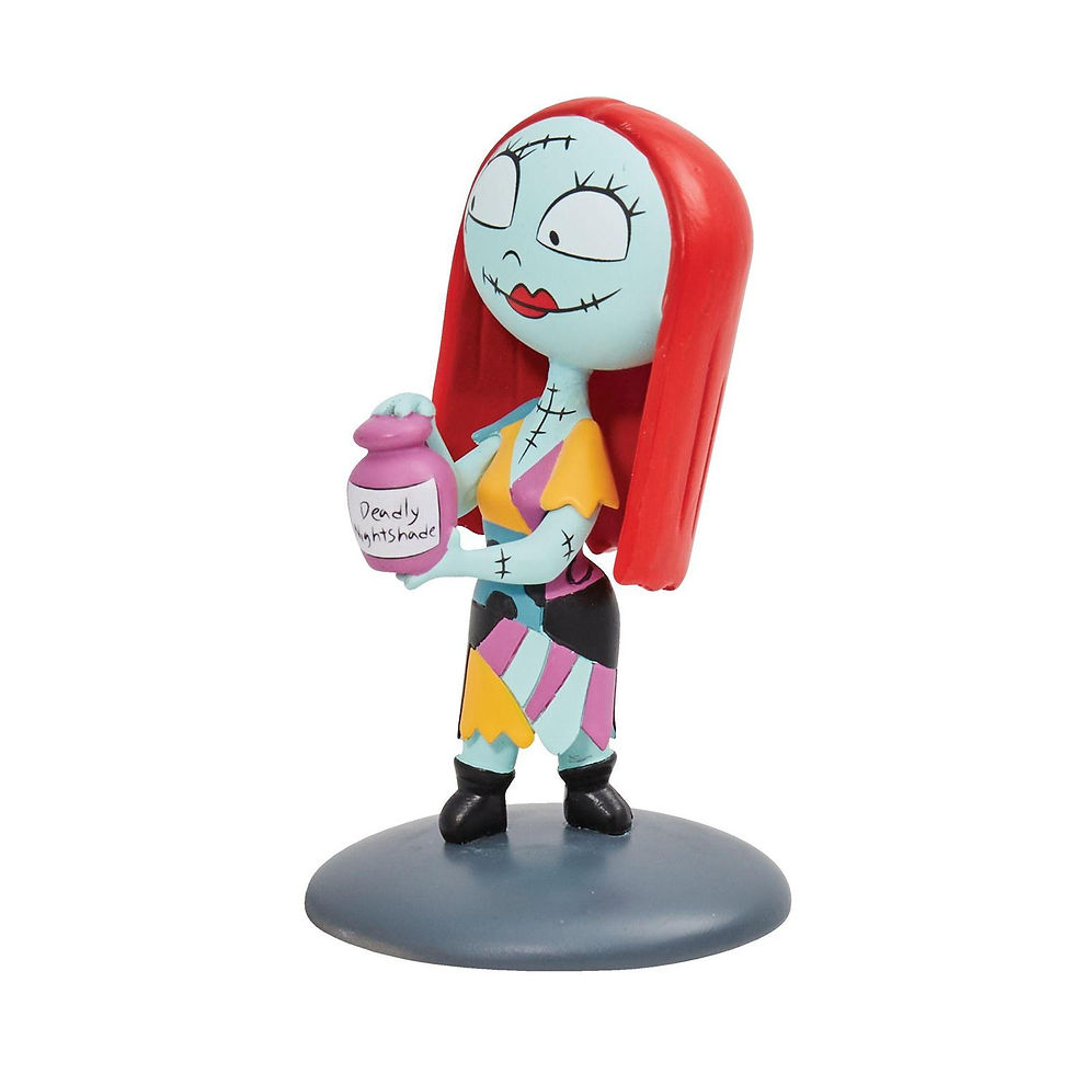 grand jester Sally Mini Figurine front view