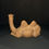 Thumbnail: Seated Camel Figurine rear view