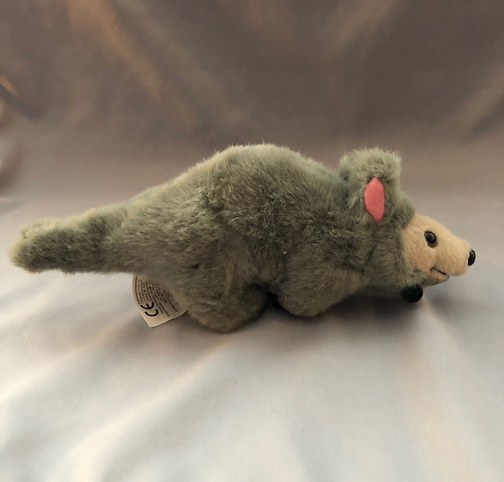 Thumbnail: Aardvark Plush side view