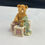 Thumbnail: boyds baby bear on blocks figurine front view