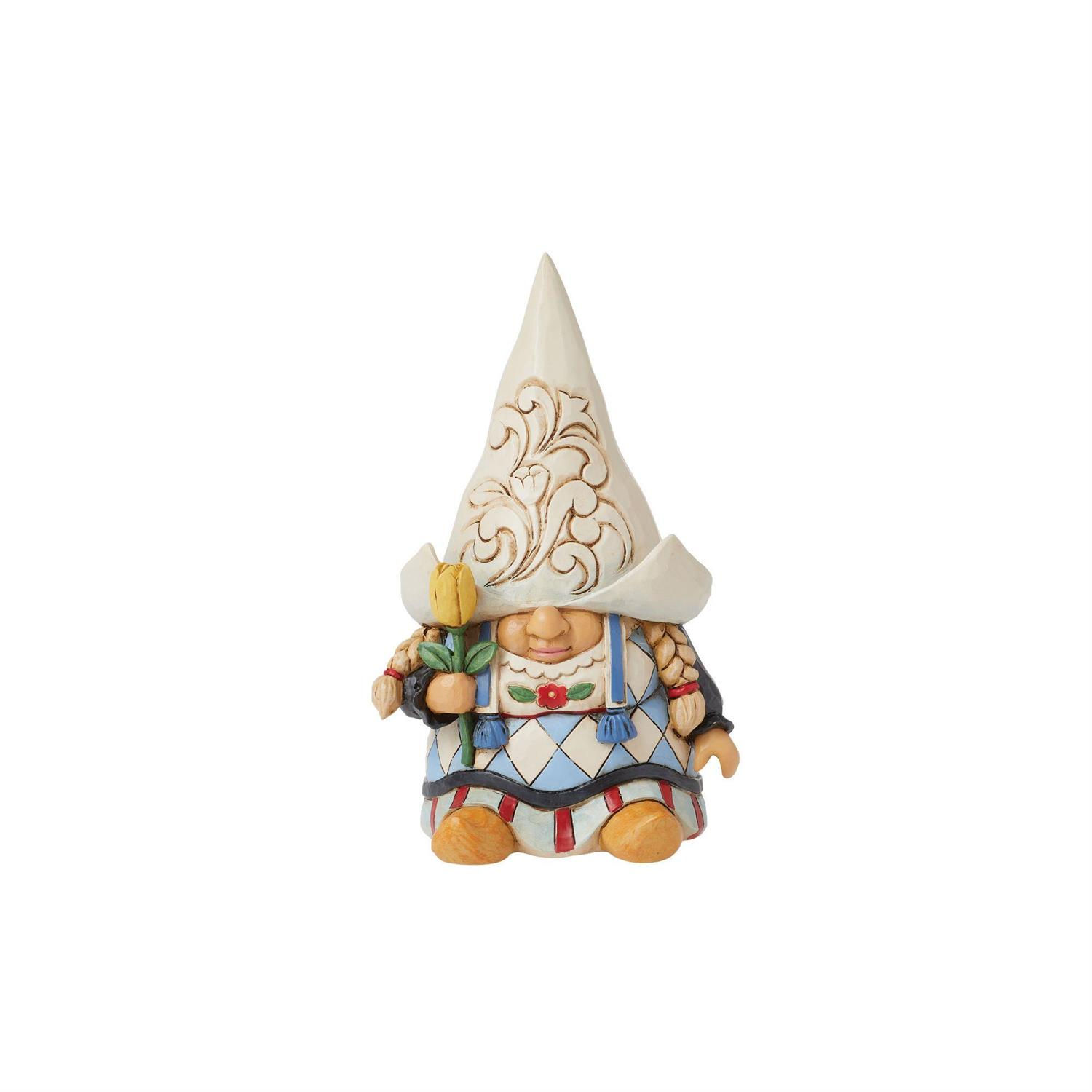 dutch gnome figurine front view