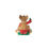 Thumbnail: heart of christmas mouse decorating a cake figurine rear view