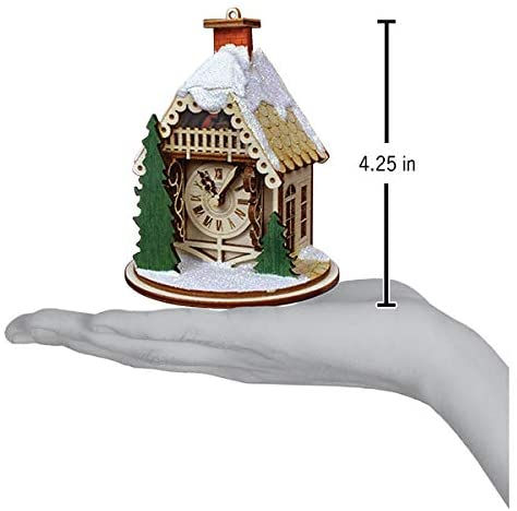 Thumbnail: Alpine Time Clock Shoppe Ginger Cottages  Ornament scale image