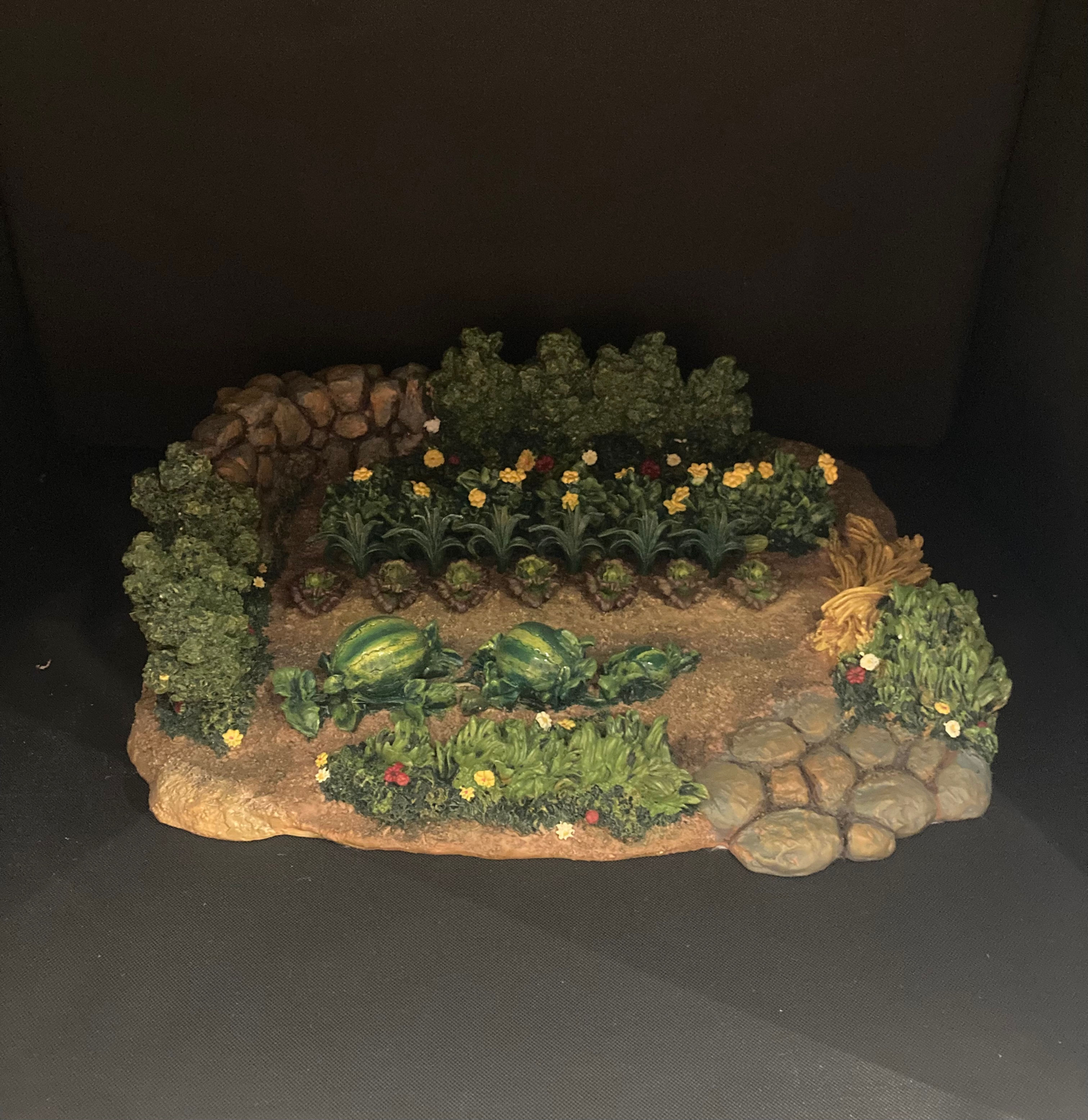 Fontanini 5" Nativity Village Vegetable Garden Accessory front view