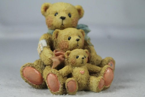 Thumbnail: cherished teddies Theadore, Samantha, and Tyler, Friends Come In all Sizes, 950505 front view