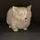 Thumbnail: pudgy pals mini cat planter front view