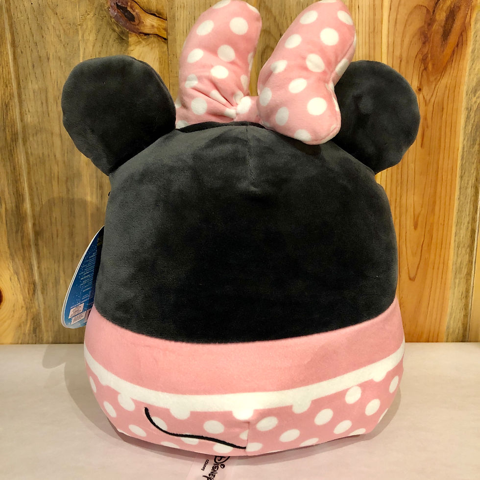 Thumbnail: Minnie Mouse plush squishmallow back view