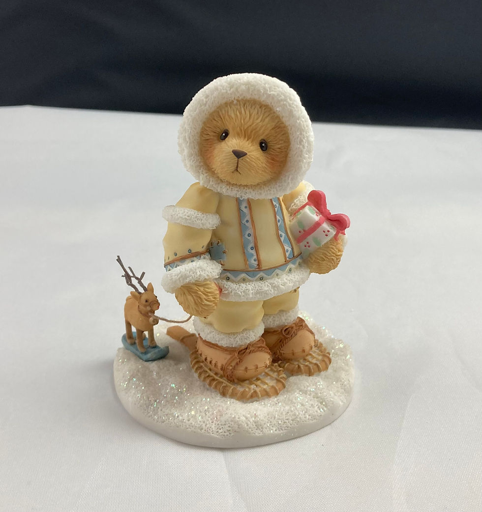 Cherished Teddies Ned Dear Friends Are Lasting Gifts 104179 figurine front view