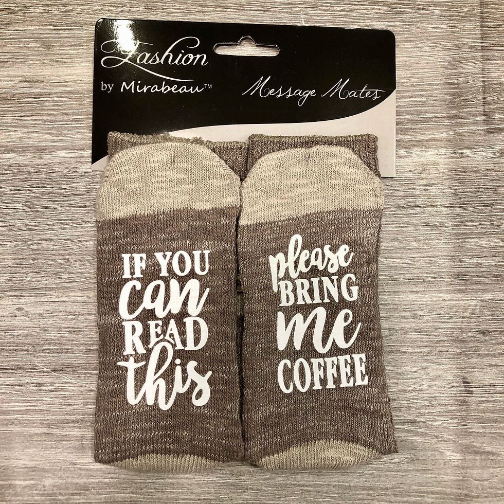 Thumbnail: coffee themed socks