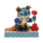 Beauty and the Stitch figurine front view