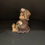 Thumbnail: Bear with roses figurine side view