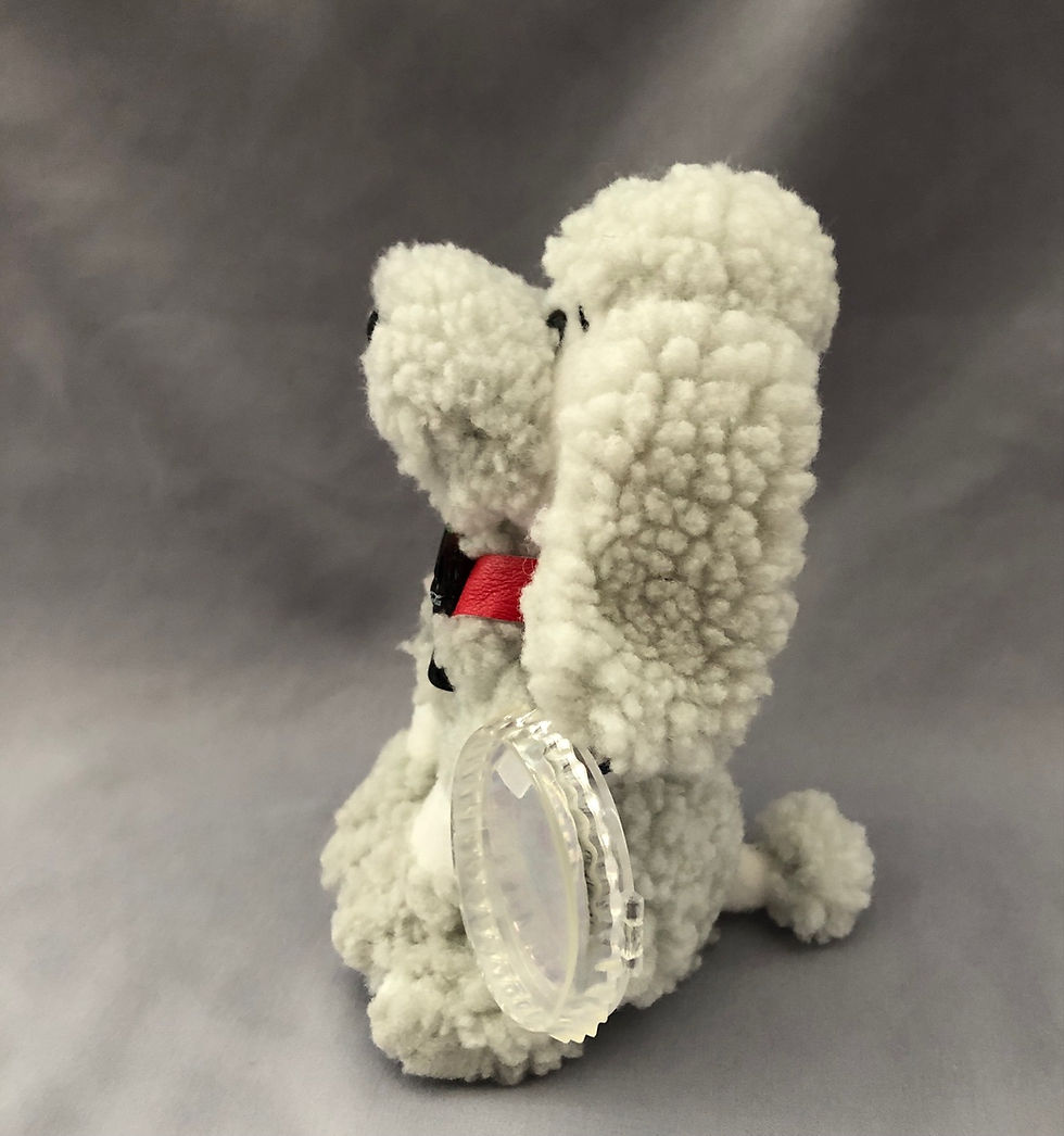 Thumbnail: poodle plush side view